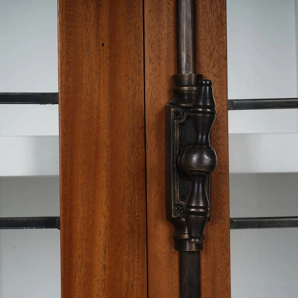 Ceylon Display Cabinet-Blue Hand Home