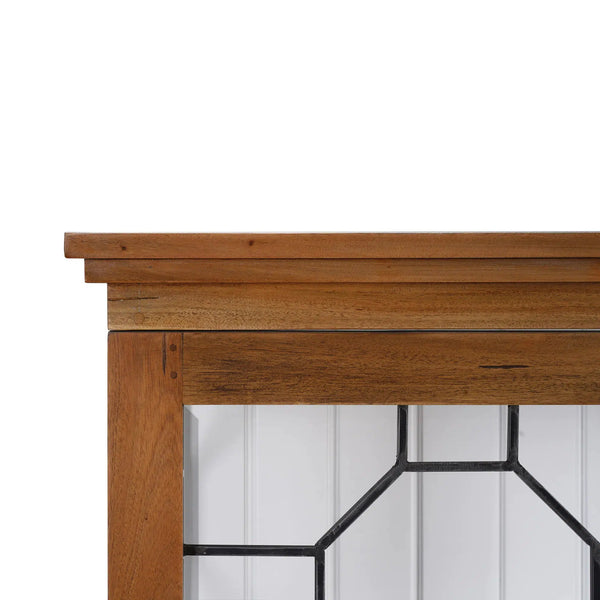 Ceylon Display Cabinet-Blue Hand Home