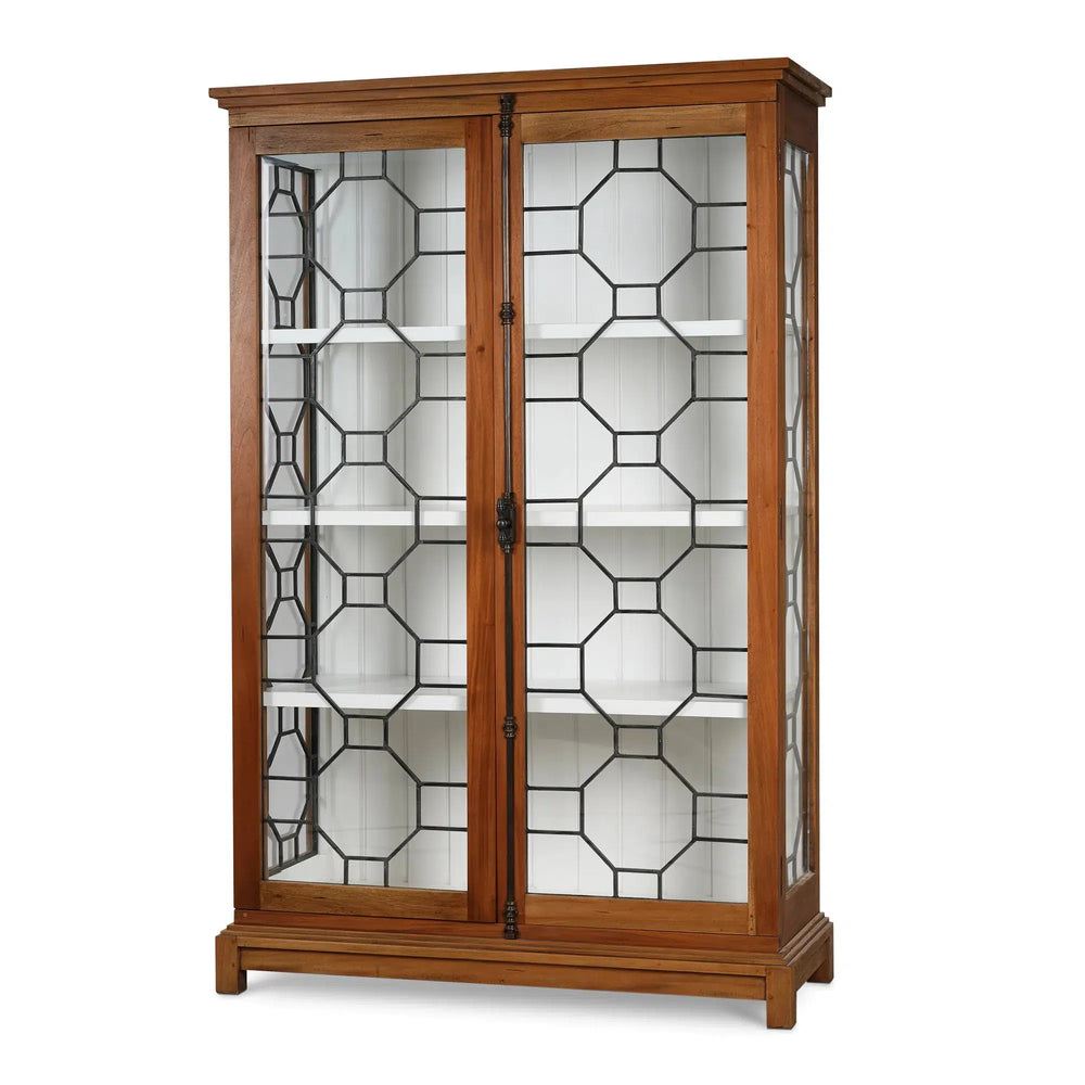 Ceylon Display Cabinet-Blue Hand Home