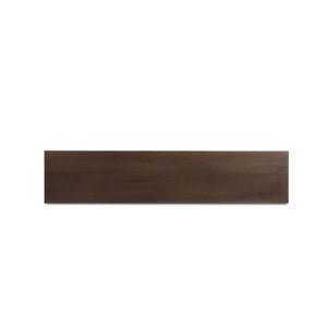 Bruges 3 Door Credenza in Walnut w/ Putty Interior-Blue Hand Home