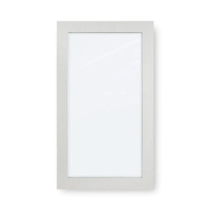 Bilbao Mirror In True White-Blue Hand Home