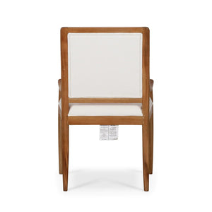 Oslo Dining Chair w/ Upholstered Back-Blue Hand Home