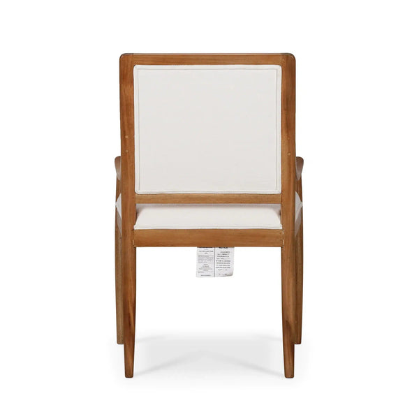 Oslo Dining Chair w/ Upholstered Back-Blue Hand Home
