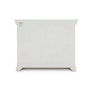 Bruges 2 Door Credenza In True White-Blue Hand Home