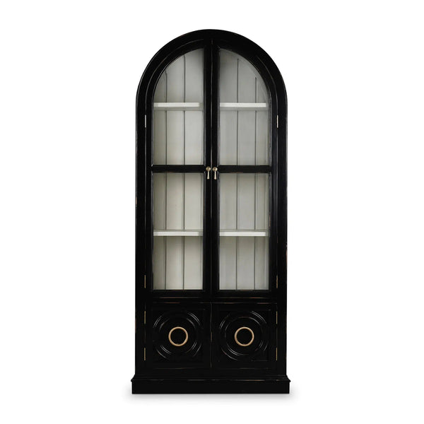 2 Door Pavilion Display Cabinet-Blue Hand Home
