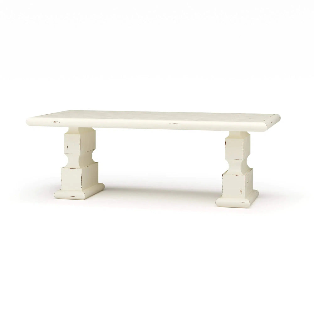 Boscombe Rectangular Dining Table 84"-Blue Hand Home