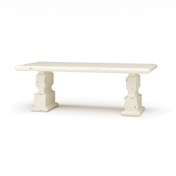 Boscombe Rectangular Dining Table 84"-Blue Hand Home