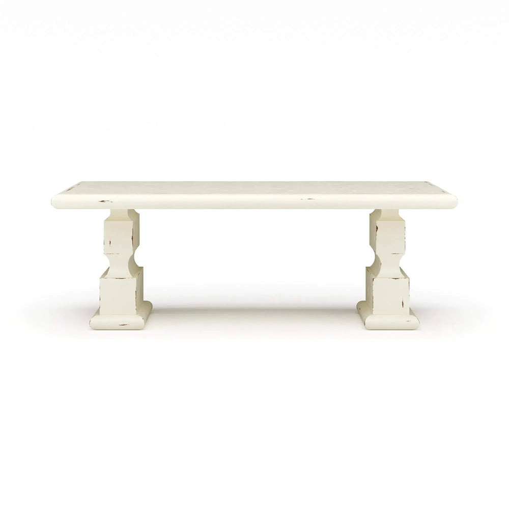 Boscombe Rectangular Dining Table 84"-Blue Hand Home