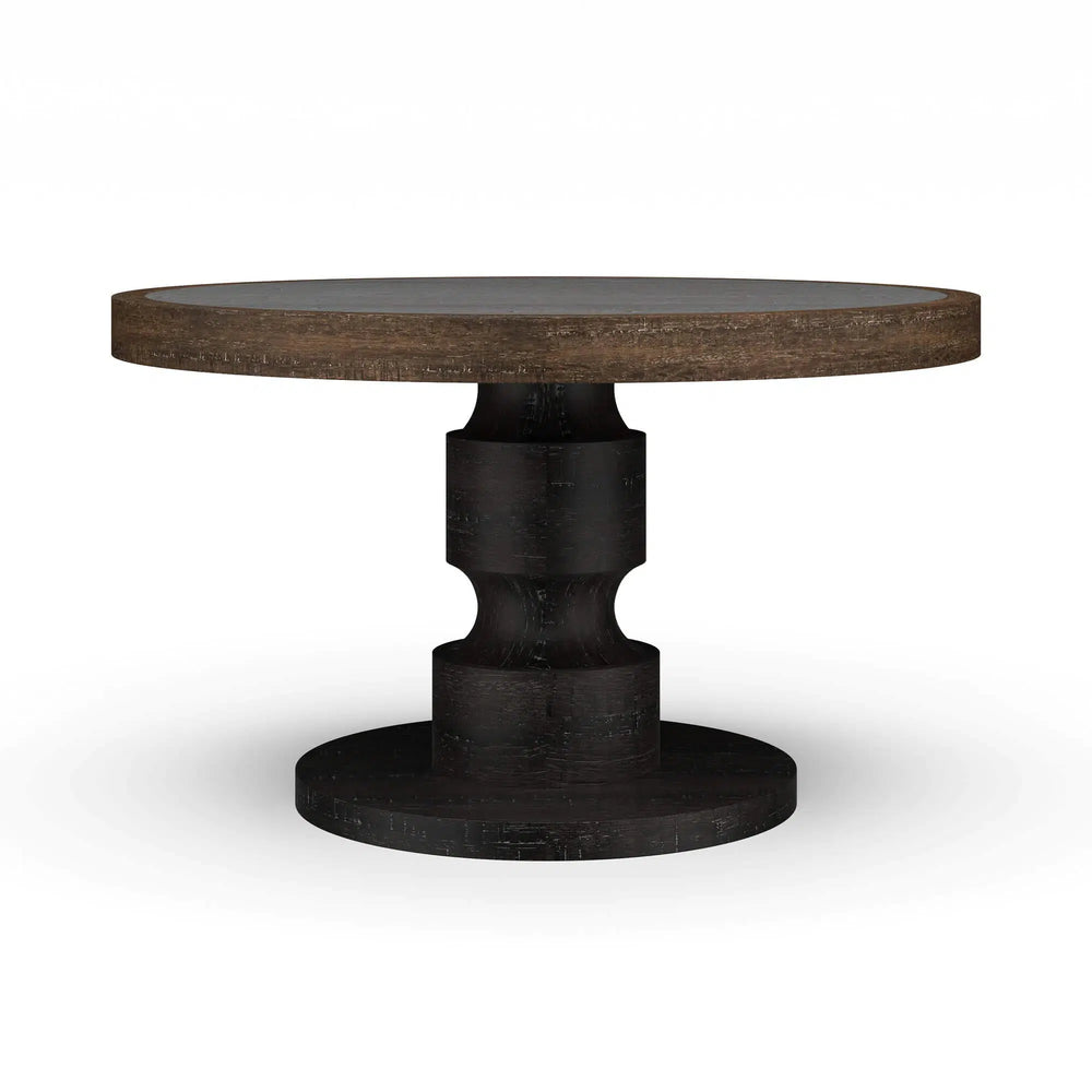 Beatnik Round Dining Table 48"-Blue Hand Home