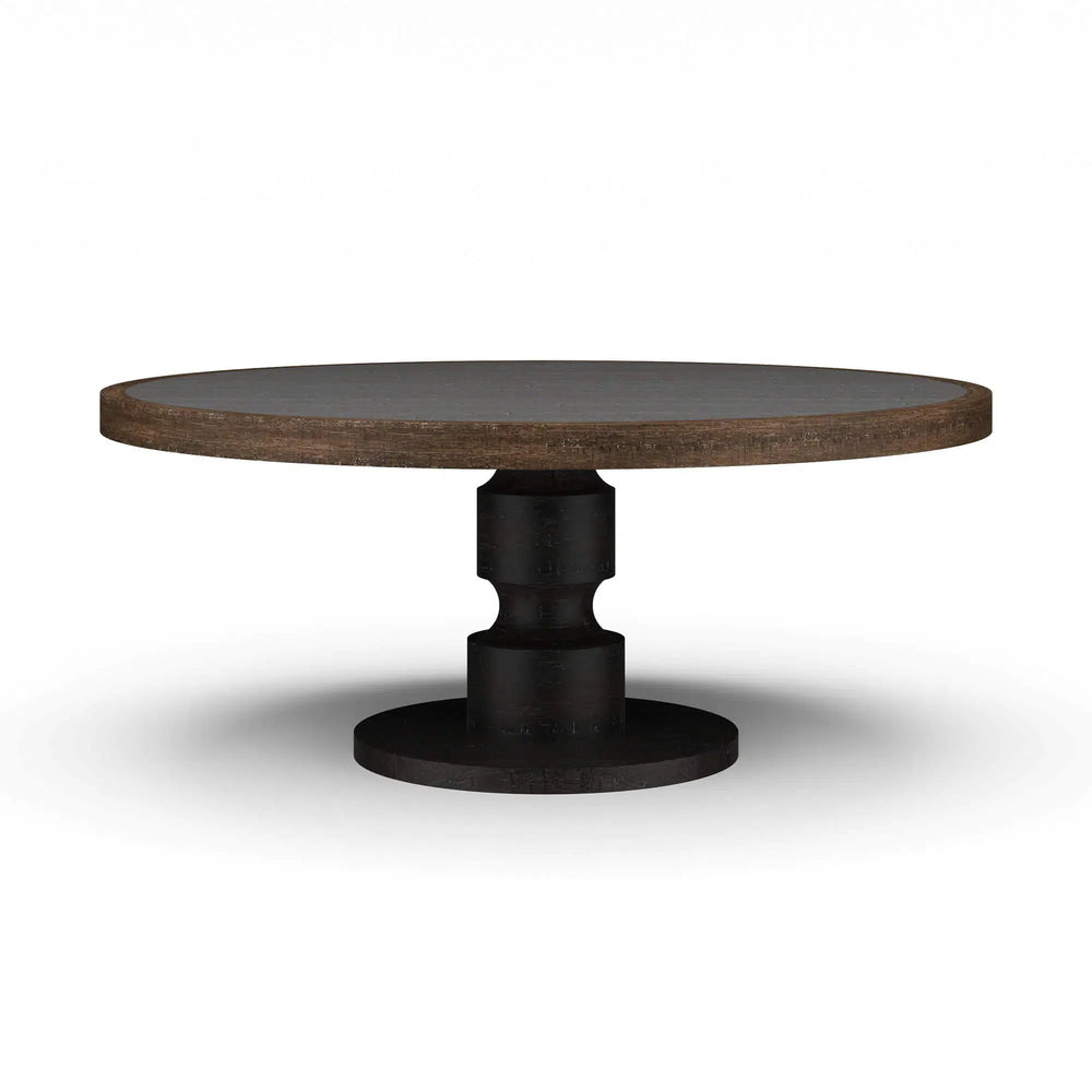Beatnik Round Dining Table 72"-Blue Hand Home