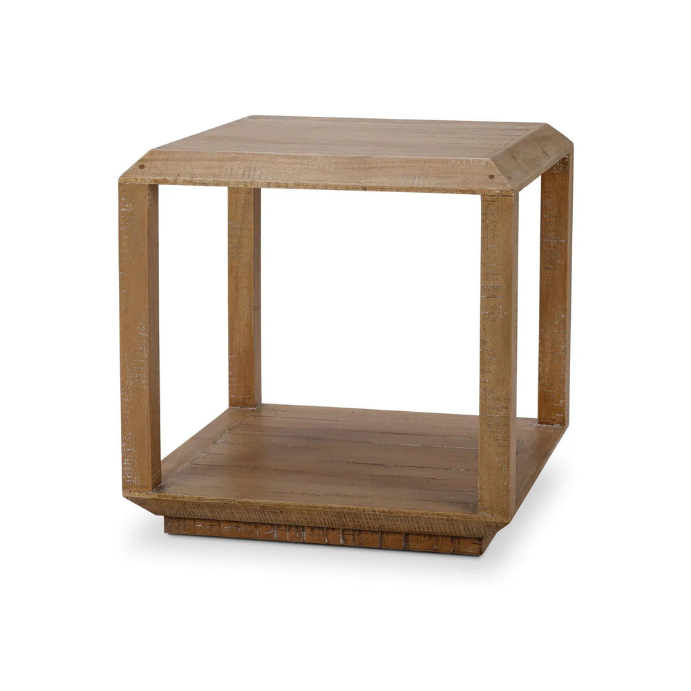 Tribeca End Table-Blue Hand Home