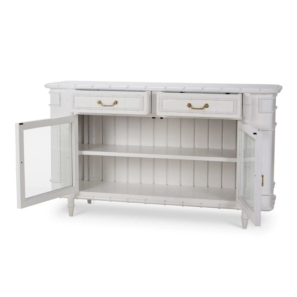 Hurlingham 2 Door Cabinet-Blue Hand Home