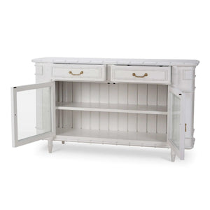 Hurlingham 2 Door Cabinet-Blue Hand Home
