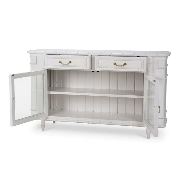 Hurlingham 2 Door Cabinet-Blue Hand Home