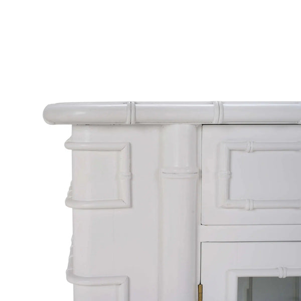 Hurlingham 2 Door Cabinet-Blue Hand Home