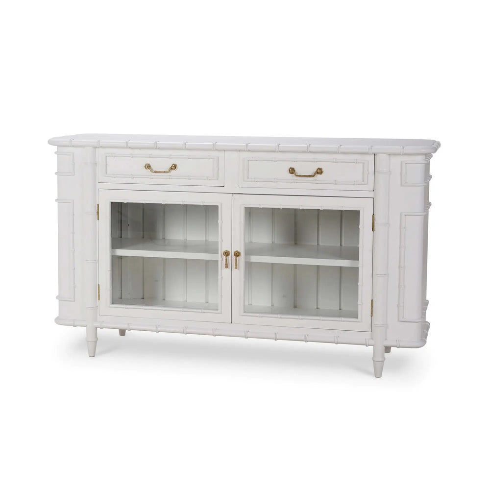 Hurlingham 2 Door Cabinet-Blue Hand Home