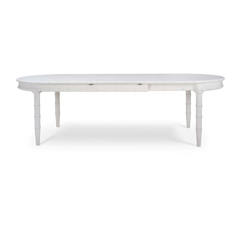 Grosvenor Oval Extension Dining Table 80" extends to 102"-Blue Hand Home