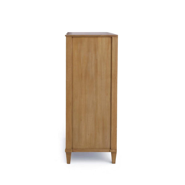 Bow 12 Drawer Dresser in Antique French Oak-Blue Hand Home