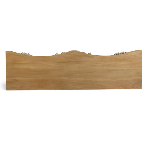 Bow 12 Drawer Dresser in Antique French Oak-Blue Hand Home