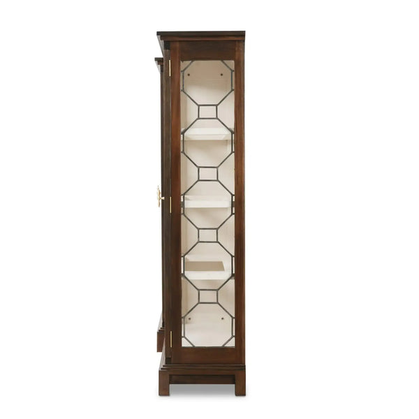 Ceylon 3 Door Display Cabinet-Blue Hand Home