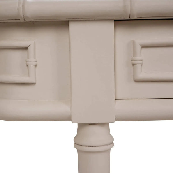 Hurlingham Long Console in Putty-Blue Hand Home
