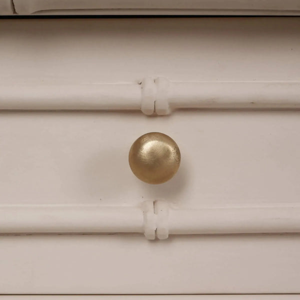 Hurlingham Long Console in Putty-Blue Hand Home