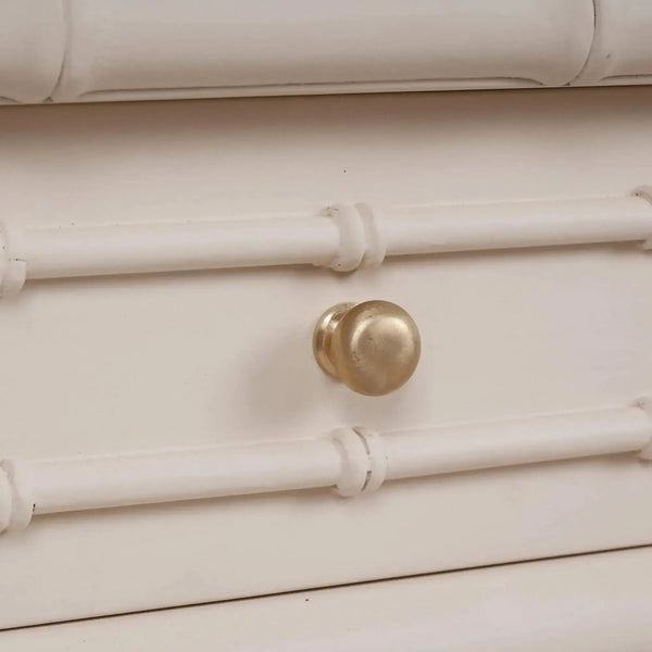 Hurlingham Long Console in Putty-Blue Hand Home