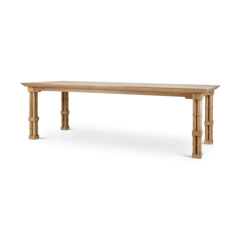 Farringdon Rectangular Dining Table 96''-Blue Hand Home