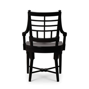 Lutyens Dining Chair W/ Arm-Blue Hand Home