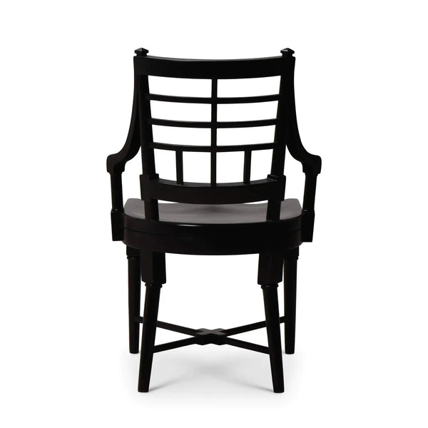 Lutyens Dining Chair W/ Arm-Blue Hand Home