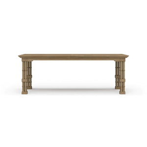 Farringdon Rectangular Dining Table 84''-Blue Hand Home