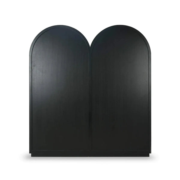 Bilbao Double Arched Display Cabinet-Blue Hand Home