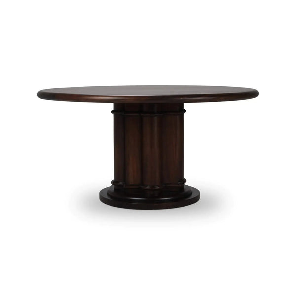 Hobsons Round Dining Table 60''-Blue Hand Home