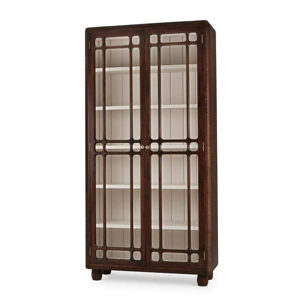 Toulouse Glass Display Cabinet-Blue Hand Home