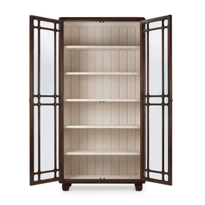 Toulouse Glass Display Cabinet-Blue Hand Home