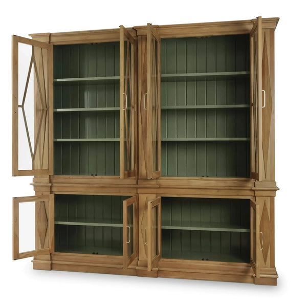 Narbonne Display Cabinet-Blue Hand Home
