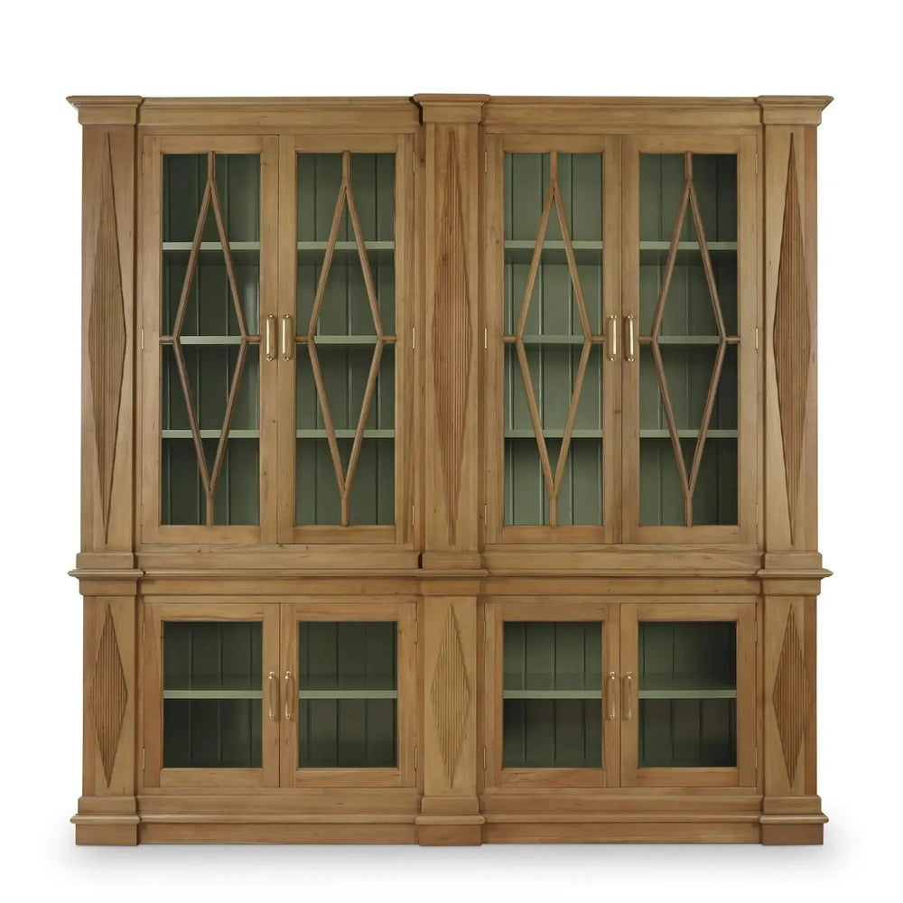 Narbonne Display Cabinet-Blue Hand Home