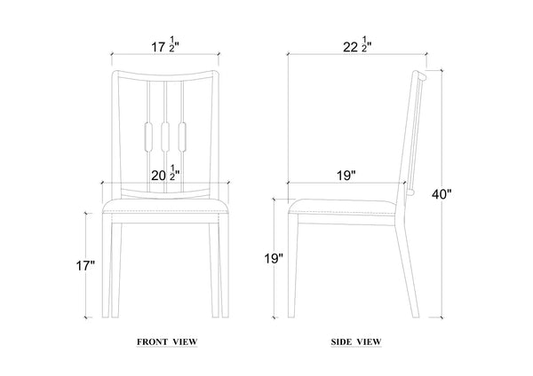 Sandford Dining Chair-Blue Hand Home