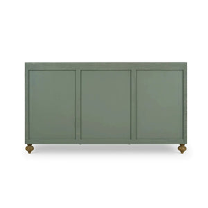 Fenchurch 9 Drawer Linen Wrapped Dresser-Blue Hand Home