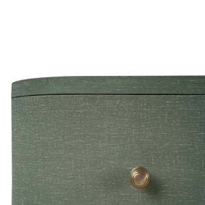 Fenchurch 9 Drawer Linen Wrapped Dresser-Blue Hand Home