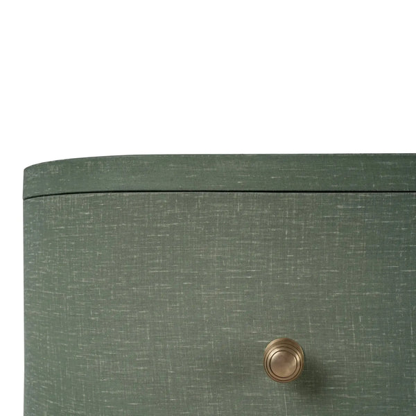 Fenchurch 9 Drawer Linen Wrapped Dresser-Blue Hand Home