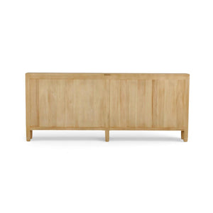 Knightsbridge Long Narrow Sideboard in Fruitwood-Blue Hand Home