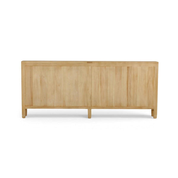 Knightsbridge Long Narrow Sideboard in Fruitwood-Blue Hand Home