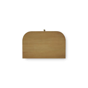Fenchurch Solid Wood Bedside Table-Blue Hand Home