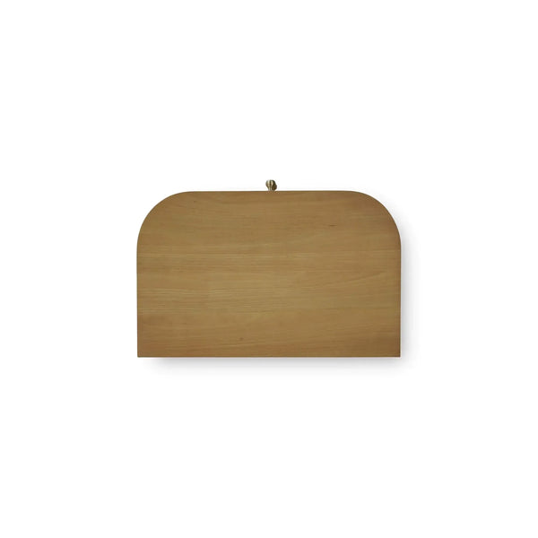 Fenchurch Solid Wood Bedside Table-Blue Hand Home