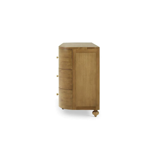 Fenchurch Solid Wood 9 Drawer Dresser-Blue Hand Home