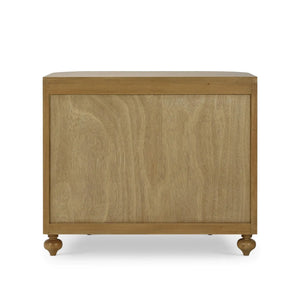 Fenchurch 3 Drawer Solid Wood Dresser-Blue Hand Home