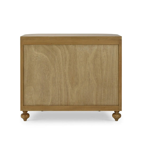 Fenchurch 3 Drawer Solid Wood Dresser-Blue Hand Home