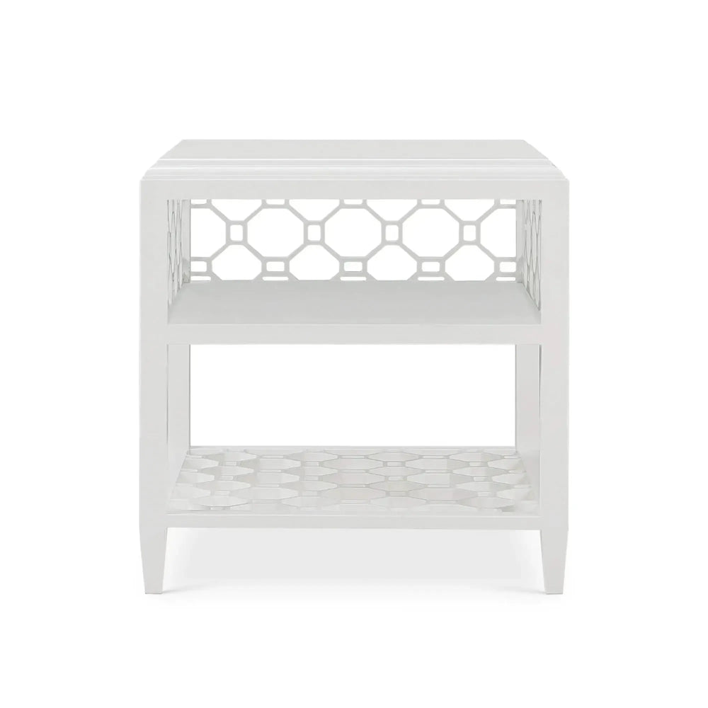 Claridge End Table-Blue Hand Home