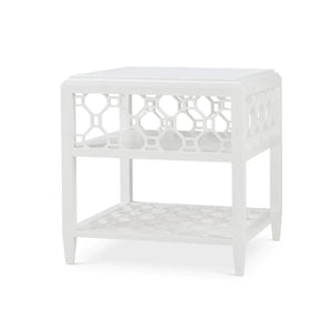 Claridge End Table-Blue Hand Home